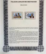 IRRTÜMER AUF BRIEFMARKEN Motivsammlung mit über 160 Seiten aus Abo im Ringbinder