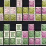 Bund 1955 - Heuss Zusammendruck W4 - S36 aus MHB 3 postfrisch komplett