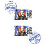 DAVID BOWIE 75. Geburtstag - Briefmarke - Sonderkarte Sonderstempel Ersttag!