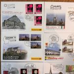 MESSEBELEGE 2017 Jahrgang komplett - mit Cachet Messebriefe 10 Stück!