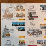 MESSEBELEGE 2018 Jahrgang komplett - mit Cachet Messebriefe 10 Stück!