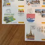 MESSEBELEGE 2018 Jahrgang komplett - mit Cachet Messebriefe 10 Stück!