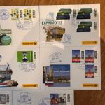 MESSEBELEGE 2023 Jahrgang komplett - mit Cachet Messebriefe 8 Stück!