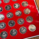 24 x 10 DM Olympiade 1972 PP DFGJ komplett Serie I-VI – in Lindner Münzbox