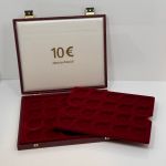 Münzkassette Schatulle für verkapselte 10 Euro Münzen Gedenkmünzen – gebraucht