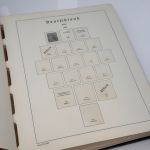 Leuchtturm Vordruckalbum Berlin 1948-1990 komplett in Klemmbinder Blau