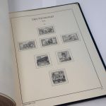 Leuchtturm Vordruckalbum Berlin 1948-1990 komplett in Klemmbinder Blau