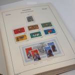 DDR Sammlung + SBZ gestempelt – 1945-1990 auf KABE Vordruck in 3 Schraubendecken