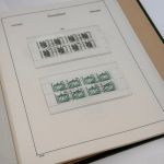 DDR Sammlung + SBZ gestempelt – 1945-1990 auf KABE Vordruck in 3 Schraubendecken