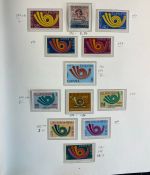 EUROPA CEPT Sammlung 1956-1975 postfrisch aus Abo - in Borek Ringbinder