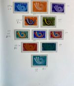 EUROPA CEPT Sammlung 1956-1975 postfrisch aus Abo - in Borek Ringbinder