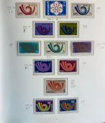 EUROPA CEPT Sammlung 1956-1975 postfrisch aus Abo - in Borek Ringbinder