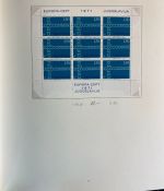 EUROPA CEPT Sammlung 1956-1975 postfrisch aus Abo - in Borek Ringbinder