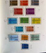 EUROPA CEPT Sammlung 1956-1975 postfrisch aus Abo - in Borek Ringbinder