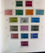 EUROPA CEPT Sammlung 1956-1975 postfrisch aus Abo - in Borek Ringbinder