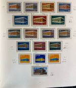 EUROPA CEPT Sammlung 1956-1975 postfrisch aus Abo - in Borek Ringbinder