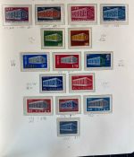 EUROPA CEPT Sammlung 1956-1975 postfrisch aus Abo - in Borek Ringbinder