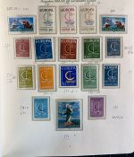 EUROPA CEPT Sammlung 1956-1975 postfrisch aus Abo - in Borek Ringbinder