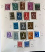 EUROPA CEPT Sammlung 1956-1975 postfrisch aus Abo - in Borek Ringbinder
