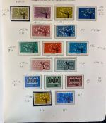 EUROPA CEPT Sammlung 1956-1975 postfrisch aus Abo - in Borek Ringbinder