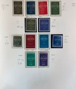 EUROPA CEPT Sammlung 1956-1975 postfrisch aus Abo - in Borek Ringbinder