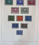EUROPA CEPT Sammlung 1956-1976 postfrisch aus Abo - in Lindner Ringbinder