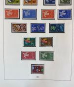 EUROPA CEPT Sammlung 1956-1976 postfrisch aus Abo - in Lindner Ringbinder