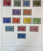 EUROPA CEPT Sammlung 1956-1976 postfrisch aus Abo - in Lindner Ringbinder
