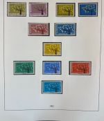 EUROPA CEPT Sammlung 1956-1976 postfrisch aus Abo - in Lindner Ringbinder