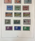 EUROPA CEPT Sammlung 1956-1976 postfrisch aus Abo - in Lindner Ringbinder
