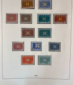 EUROPA CEPT Sammlung 1956-1976 postfrisch aus Abo - in Lindner Ringbinder