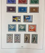 EUROPA CEPT Sammlung 1956-1976 postfrisch aus Abo - in Lindner Ringbinder