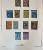EUROPA CEPT Sammlung 1956-1976 postfrisch aus Abo - in Lindner Ringbinder