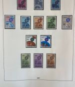 EUROPA CEPT Sammlung 1956-1976 postfrisch aus Abo - in Lindner Ringbinder