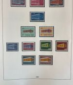 EUROPA CEPT Sammlung 1956-1976 postfrisch aus Abo - in Lindner Ringbinder