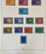 EUROPA CEPT Sammlung 1956-1976 postfrisch aus Abo - in Lindner Ringbinder
