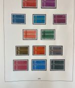 EUROPA CEPT Sammlung 1956-1976 postfrisch aus Abo - in Lindner Ringbinder