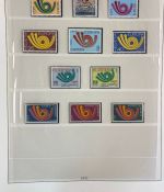 EUROPA CEPT Sammlung 1956-1976 postfrisch aus Abo - in Lindner Ringbinder