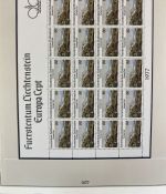 LIECHTENSTEIN Kleinbogen Sammlung 1961-1991 postfrisch - auf Lindner Vordruck