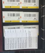 BUND ATM & EINSCHREIBEN Marken Sammlung - Deutsche Post Automation selten!