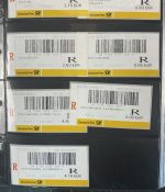 BUND ATM & EINSCHREIBEN Marken Sammlung - Deutsche Post Automation selten!