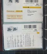 BUND ATM & EINSCHREIBEN Marken Sammlung - Deutsche Post Automation selten!