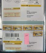 BUND ATM & EINSCHREIBEN Marken Sammlung - Deutsche Post Automation selten!