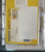 BUND ATM & EINSCHREIBEN Marken Sammlung - Deutsche Post Automation selten!