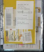 BUND ATM & EINSCHREIBEN Marken Sammlung - Deutsche Post Automation selten!