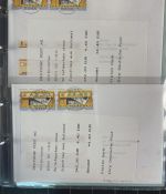 BUND ATM & EINSCHREIBEN Marken Sammlung - Deutsche Post Automation selten!