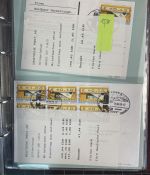 BUND ATM & EINSCHREIBEN Marken Sammlung - Deutsche Post Automation selten!