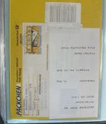 BUND ATM & EINSCHREIBEN Marken Sammlung - Deutsche Post Automation selten!