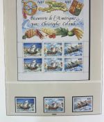 CEPT Europa Union Jahrgang 1992-1994 postfrisch auf Lindner Vordruck
