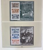 CEPT Europa Union Jahrgang 1992-1994 postfrisch auf Lindner Vordruck